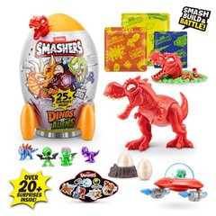 Smashers Dino vs Aliens Medium(T-REX) by ZURU, Smashable Egg Toy for Boys