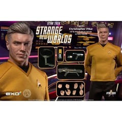 EXO‑6 Star Trek Christopher Pike Strange New Worlds Captain 1/6 Figure NIB NEW