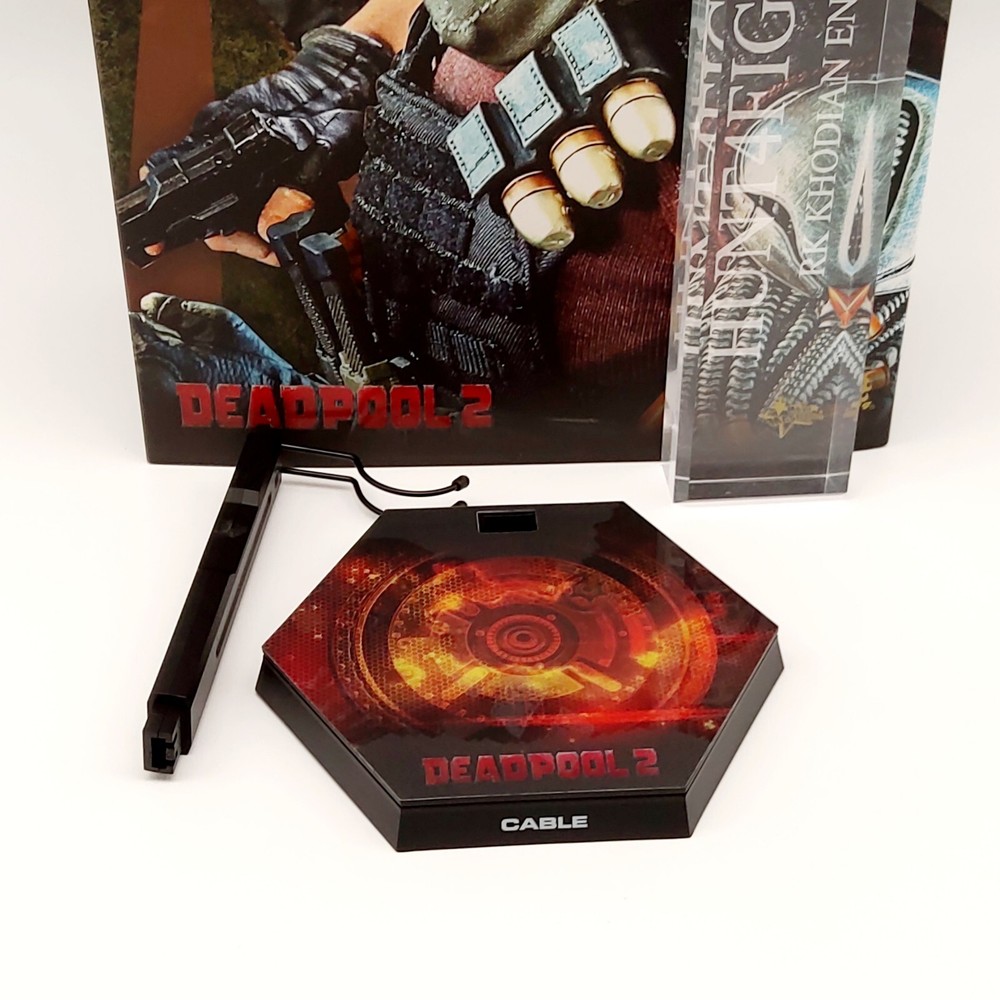 Hot Toys MMS583 Deadpool 2 CABLE EXCLUSIVE 1/6 action Figure’s Base Stand Only