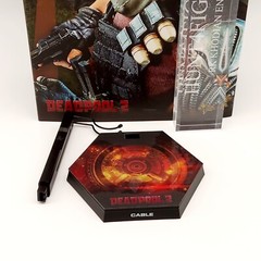Hot Toys MMS583 Deadpool 2 CABLE EXCLUSIVE 1/6 action Figure’s Base Stand Only