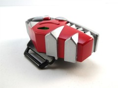 Power Rangers Dino Thunder Abaranger Commander Mopher Red 2004 *For Parts Only*