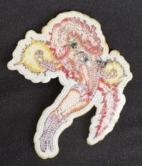 STARFIRE Embroidered figure Patch DC Super Powers Justice League Nightwing