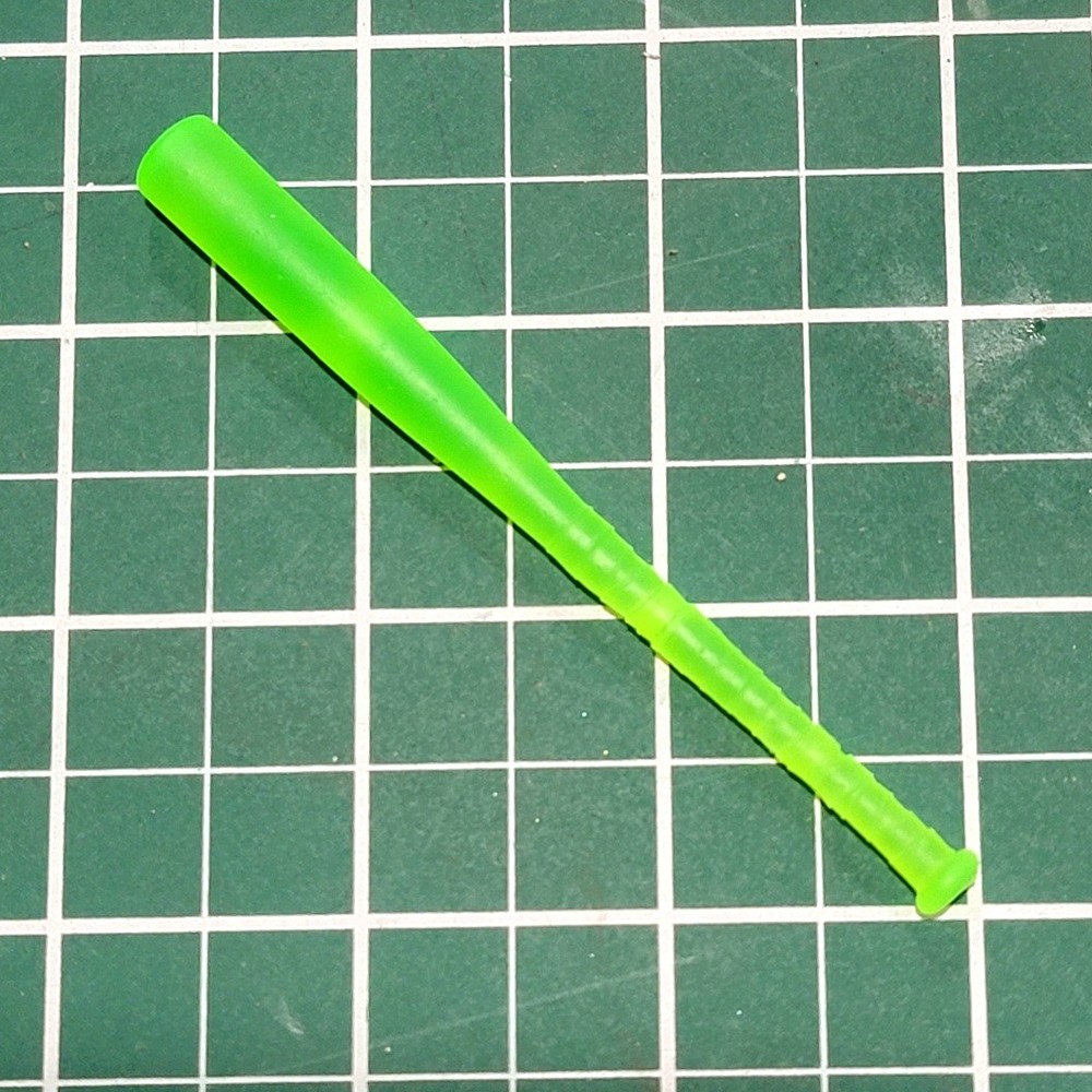 Custom Resin Green Construct Baseball Bat 1:10 Scale Green Lantern Mcfarlane