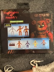 Five Nights at Freddys Endo Series Classic & Withered Freddy FNAF Jazwares New