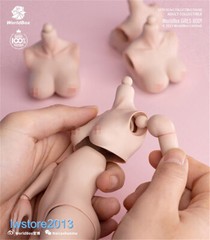Worldbox 1:6 Big Bust Breast Replacement Cover Model For 12” Female Figure Body