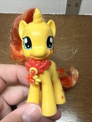 My Little Pony G4 Sunset Shimmer w/ Necklace Cutie Mark Magic 2014 FIM 3″