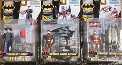 Hasbro Batman Spectrum of the Bat Action Figure 2000 lot Ultraviolet Infrared jo