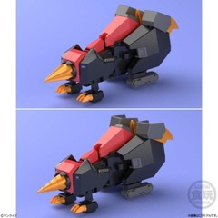 BANDAI SUPER MINI-PLA THE KING OF BRAVES GAOGAIGAR 6 BOX=4PCS CANDY TOY