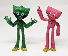 Poppy Playtime Collectable Mini Figures Figures Huggy Wuggy Kissy Missy Scary