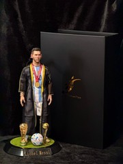 Lionel Messi Action Figure Movable World Cup Statue