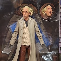 NEW Neca ULTIMATE DOC BROWN 35th Anniversary Back to the Future Action Figure