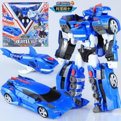 Tobot V Galaxy Detectives 9″ Transform Robot Figure Boys Toy Car
