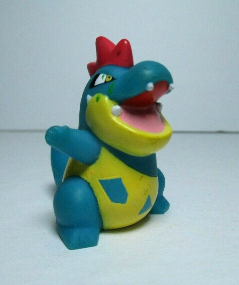 2008 Pokemon Finger Puppet Croconaw Figure Gotta Catch Them All Nintendo Bandai