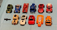 original G1 Transformers minibot lot x11 Cliffjumper Outback Wheelie FREE SHIP