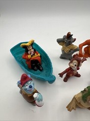 Vtg Kellogg’s Disney Ducktails Darkwing Duck Goofy 2″ PVC Figure 1991 Lot of 10