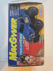 MACGYVER GLASSLITE Pick Up Fenix Truck (Red) Unused 1980s TV SERIES W/Acrylic