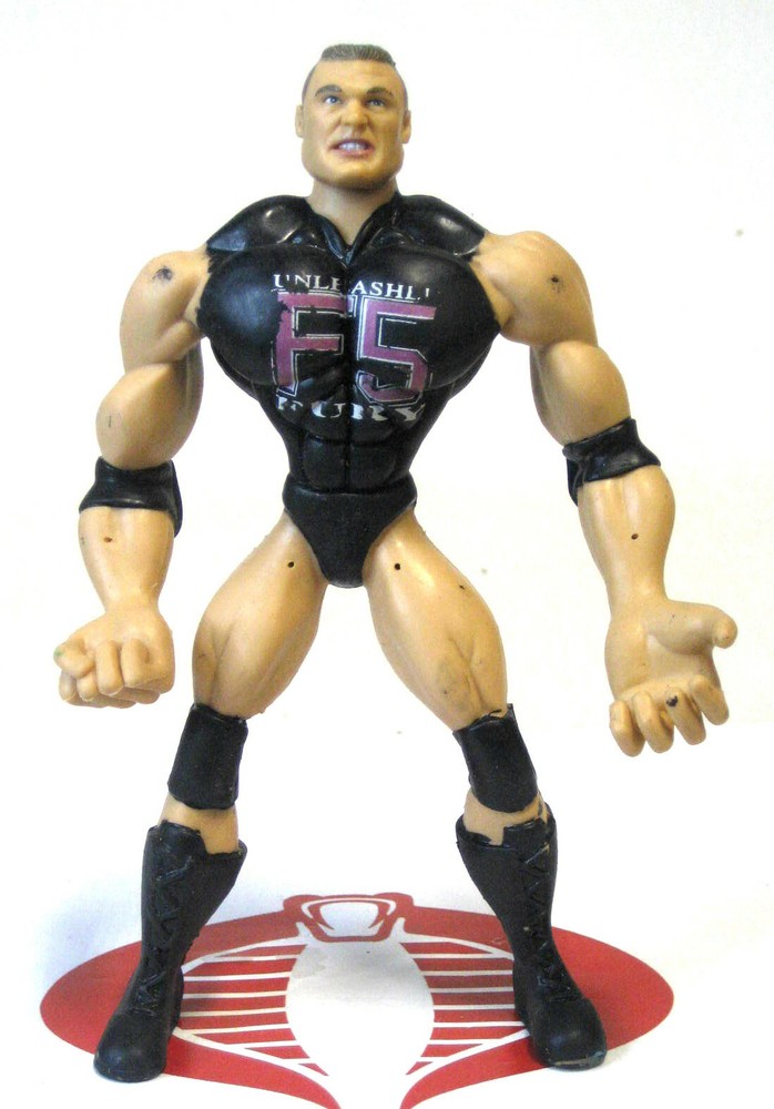 WWF WWE Action Figure Brock Lesnar F5 Bendy