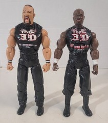 TNA Impact Team 3D Brother Devon Bubba Ray Dudley Boys Wrestling Figures WWE