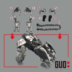 GO BETTER 3D DIY Upgrade Kit For STUDIO SERIES SS118 APELINQ SET