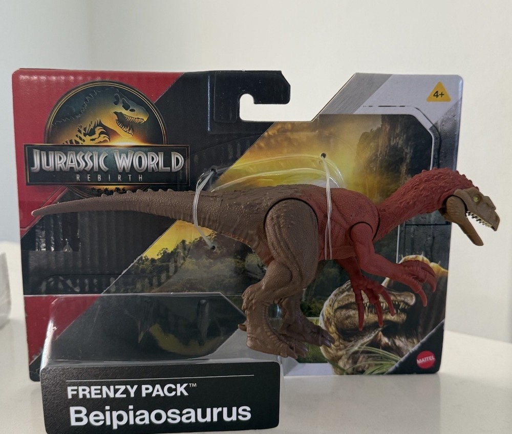 Jurassic World Beipiaosaurus Frenzy Pack Dinosaur Figure Mattel NEW Sealed Toy