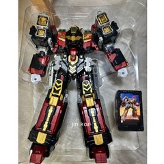 Metal Cardbot S BLASTRAIN Blast Train Red Transforming Robot + Express