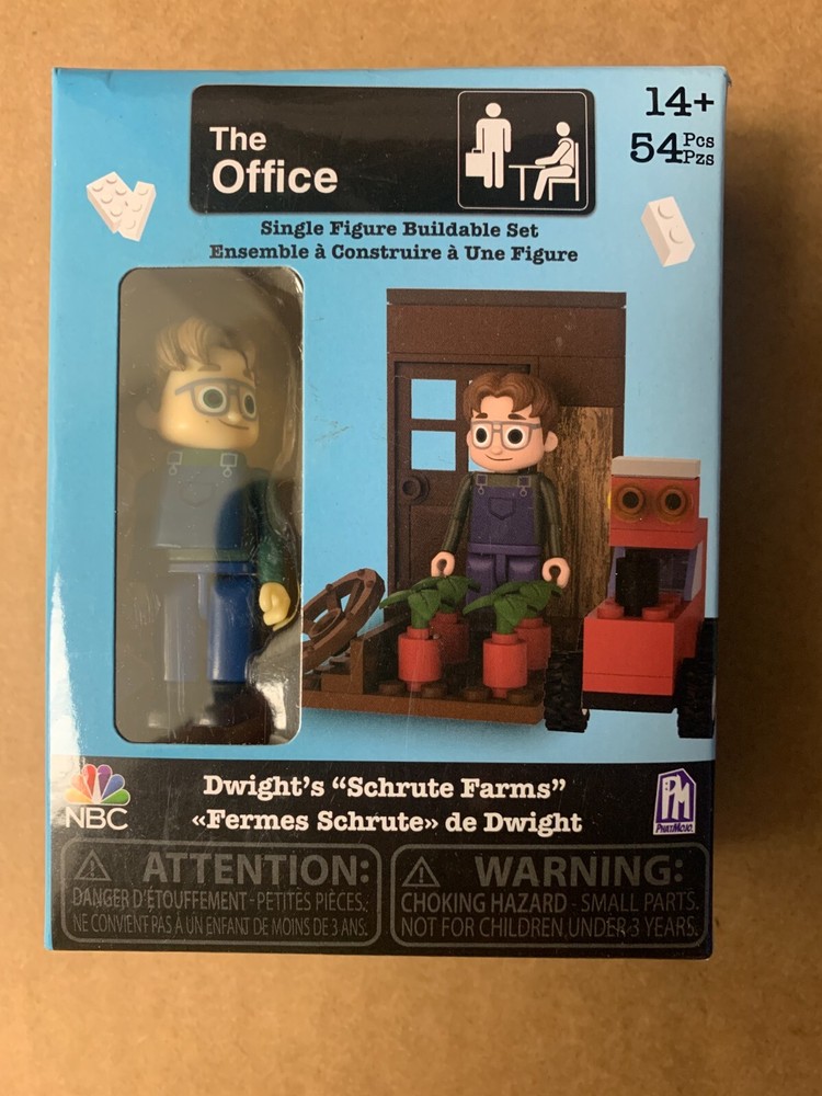 The Office Single Figure Buildable Set Dwight’s “Schrute Farms” PhatMojo