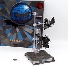 Hot Toys MMS697 TDK DC Batman WB100 Action Figure’s Base Stand Diorama Only