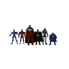 Lot of 6 Batman Action Figures Various Years 5″ to 7″