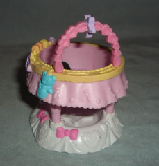 My Little Pony 2008 CRIB BASSINET CRADLE ~ Pink and White