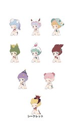 MANA Wilde’s Fairy Tales Series Blind Box / 1 Random Mini Figure