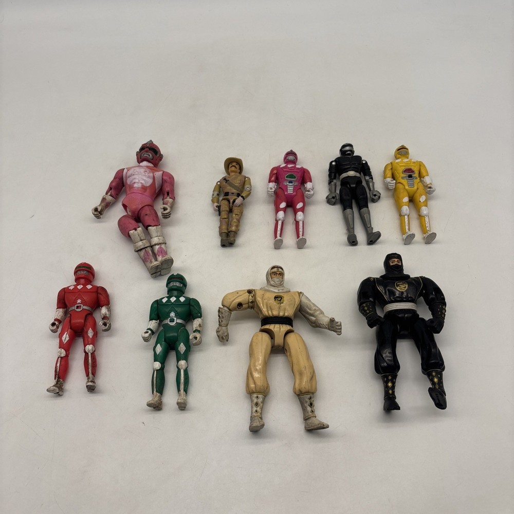Vintage Miscellaneous Branded / Unbranded Action Figure / Toy Lot!