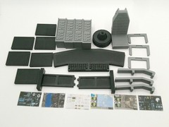 1:18 Scale Command Center Computer Diorama Set for 4″ Star Wars Figures