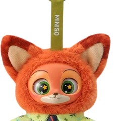 MINISO Zootopia Series doll Vinyl Plush Pendant Blind Box confirmed Figure Toy