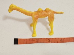Vintage Bendable, Rubbery 2 x 3 inch Camel Animal Figure