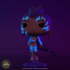 Funko Pop KPop Demon Hunters Rumi Vinyl Figure #2430 Chase Glow in the Dark