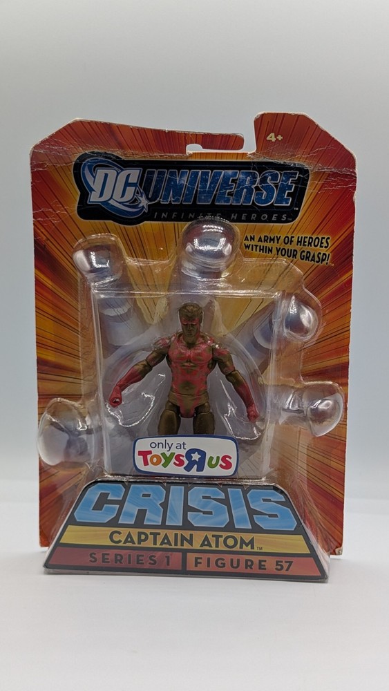 2009 DC Universe Crisis Infinite Heroes Captain Atom 3.75″ Series 1 Figure 57