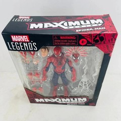Marvel Legends Spider-Man Maximum Series w/Spider Web 5.5″ Action Figure Toy