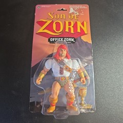 2016 SON OF ZORN WARRIOR & OFFICE ZORN ACTION FIGURE MIGHTY SWORD & CHALICE NIB