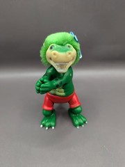 Vintage 1985 Funny Foots Alligator Crocodile Grabber Hugger Figure Toy Dinosaur