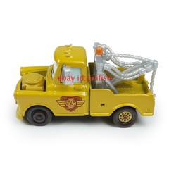 Mattel Disney Pixar Cars Toon Golden Tow Mater Diecast Car Alloy Toy Boy Gift