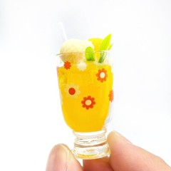 Surprise Realistic Miniature Cafe Food Drink Collectible Figure 1 Random Toy