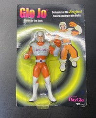 Glo Jo Glow in the Dark Promo Action Figure by DayGlo Rare!