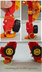 3D Printed DIY Accessory Set for DCS Sculpt Mode One OP Prime – Upgrade Kit