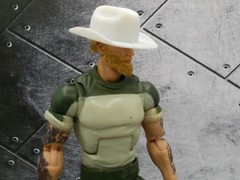 Custom 1:12 Scale Western Cowboy Hat Accessory for 6″ Action Figures – MEDIUM