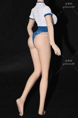 1/6 Tbleague phicen Color Blocked Swimsuit Fit 12” Female Action Figure