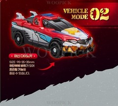 Miniforce Dinoid Warrior REX KAISER + 4 Headbot Set Transformer Robot Toy 2025