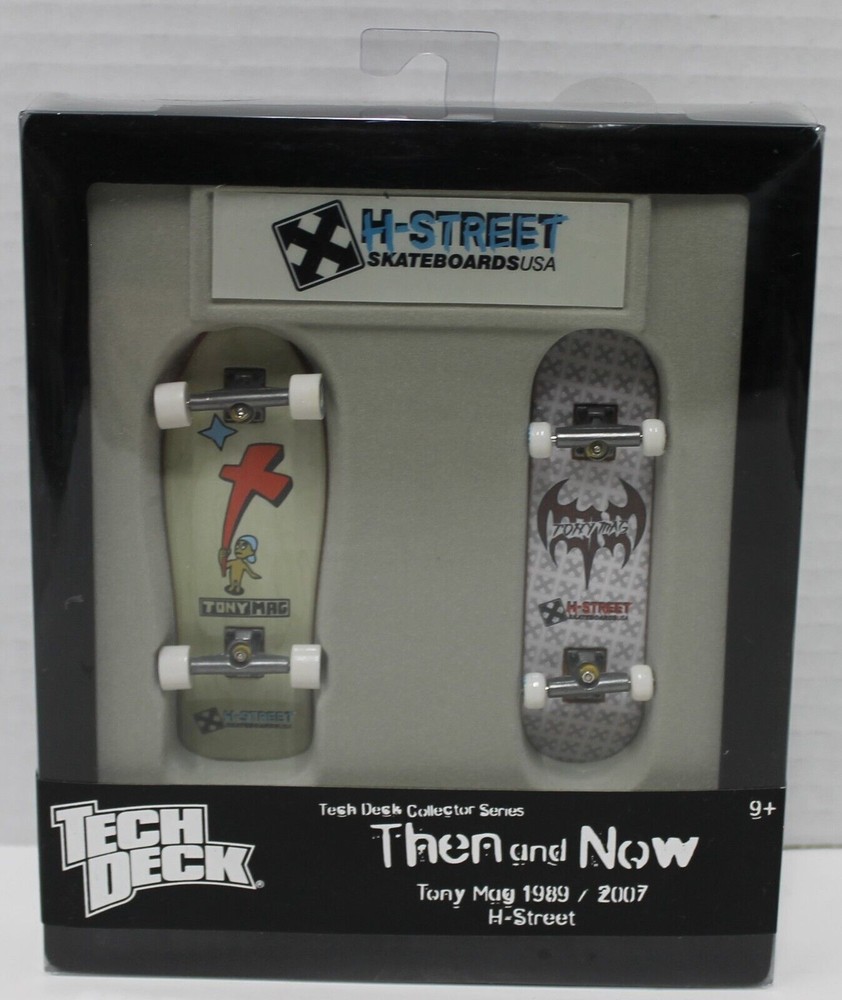 tech deck – then and now – tony magnusson – 1989/2007 – new sealed