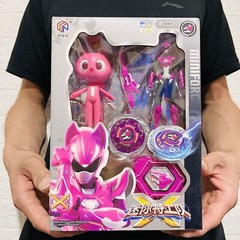 NEW A+BOX Miniforce Gyro Squad Toys Volt Max Lucy Spinning Battle Figures W/BOX