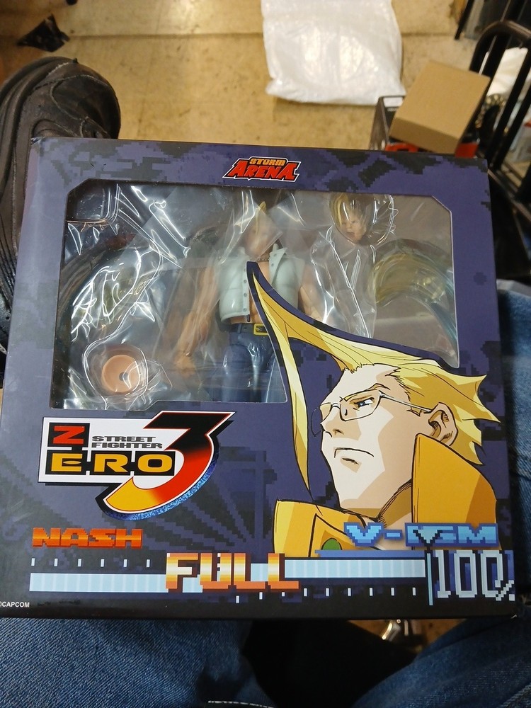 Storm Arena Street Fighter 3 Zero Alpha Nash 6″ Figure HKCC 2026 Exclusive MISB