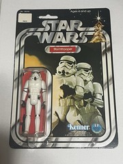 VINTAGE KENNER STAR WARS 1977 STORMTROOPER 20 BACK A MOC AWESOME FIRST TWELVE!
